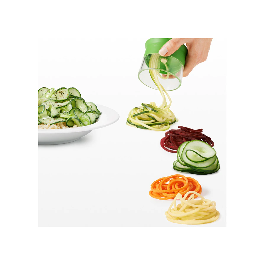 Corta De Vegetales Espiralizador Hilador 3 Cortes Oxo