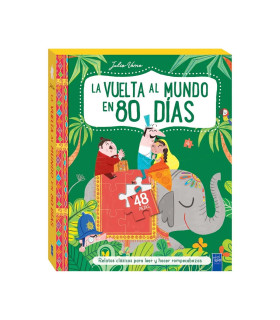 Cuentos Clásicos Con Rompecabezas La Vuelta Al Mundo En 80 Días