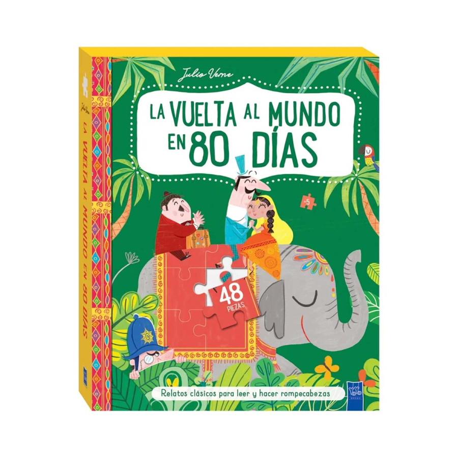 Cuentos Clásicos Con Rompecabezas La Vuelta Al Mundo En 80 Días
