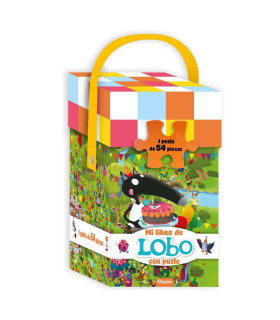 Libro Con Puzzle El Lobo Que Quería Festejar Su Cumpleaños