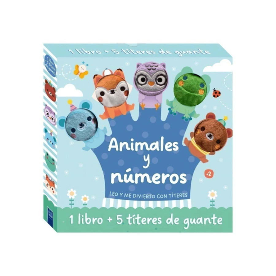 Libro Leo Y Me Divierto Con Títeres Animales Y Números