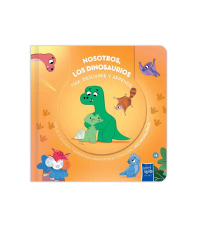 Libro Tira Descubre y Aprende Nosotros Los Dinosaurios