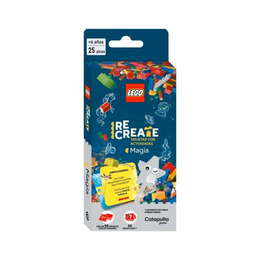 Lego Recreate Tarjetas Con Actividades Magia