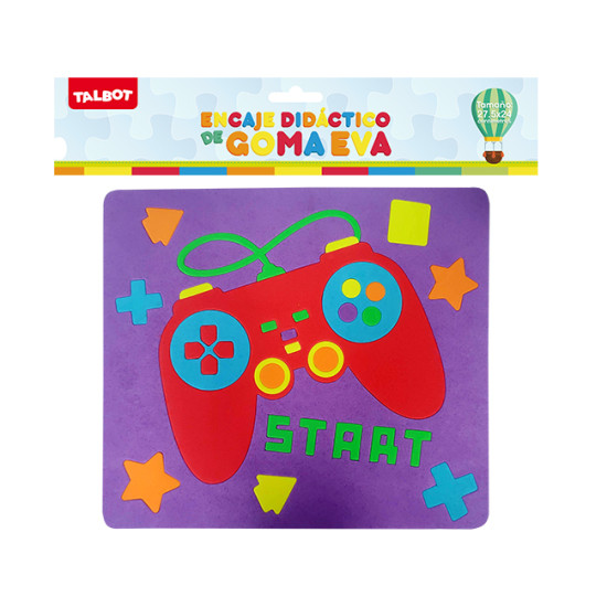 Juego de Encastre de Goma Eva Play 27x24 cm