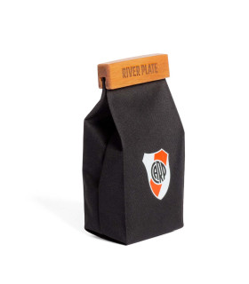 Yerbera De Tela 500 Grs Chilly con Escudo de River Plate