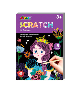 Mini Scratch Book Princesas Avenir