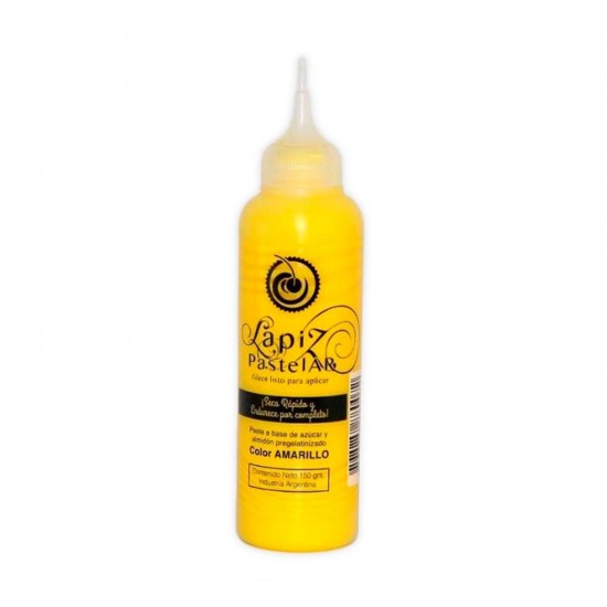 Lápiz Pastelar Aplicador De Glacé Amarillo 150grs