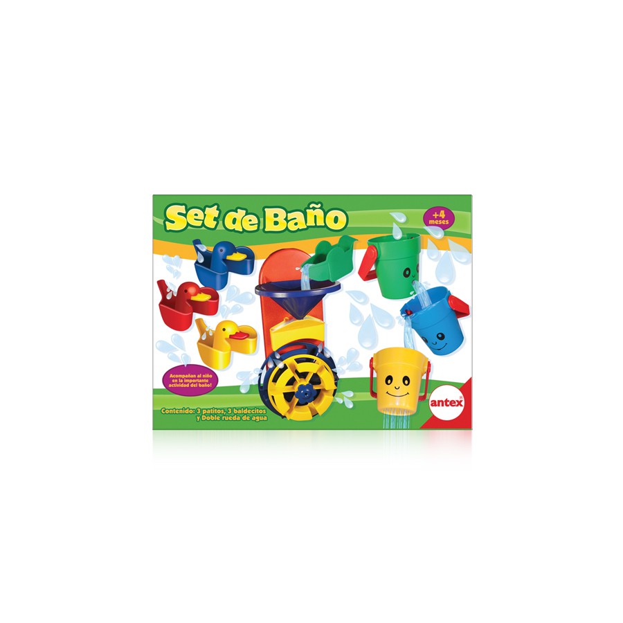 Set de Juguetes Para El Baño