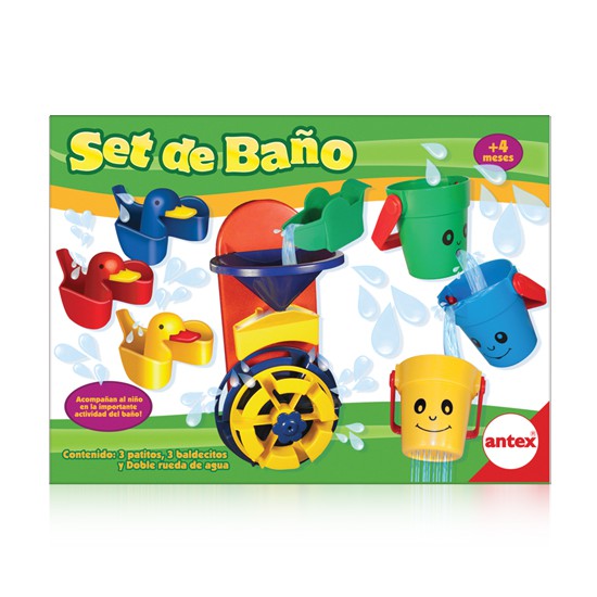 Set de Juguetes Para El Baño