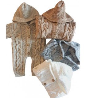 Astronauta Tejido Aspen Beige 6 M Little Paradise