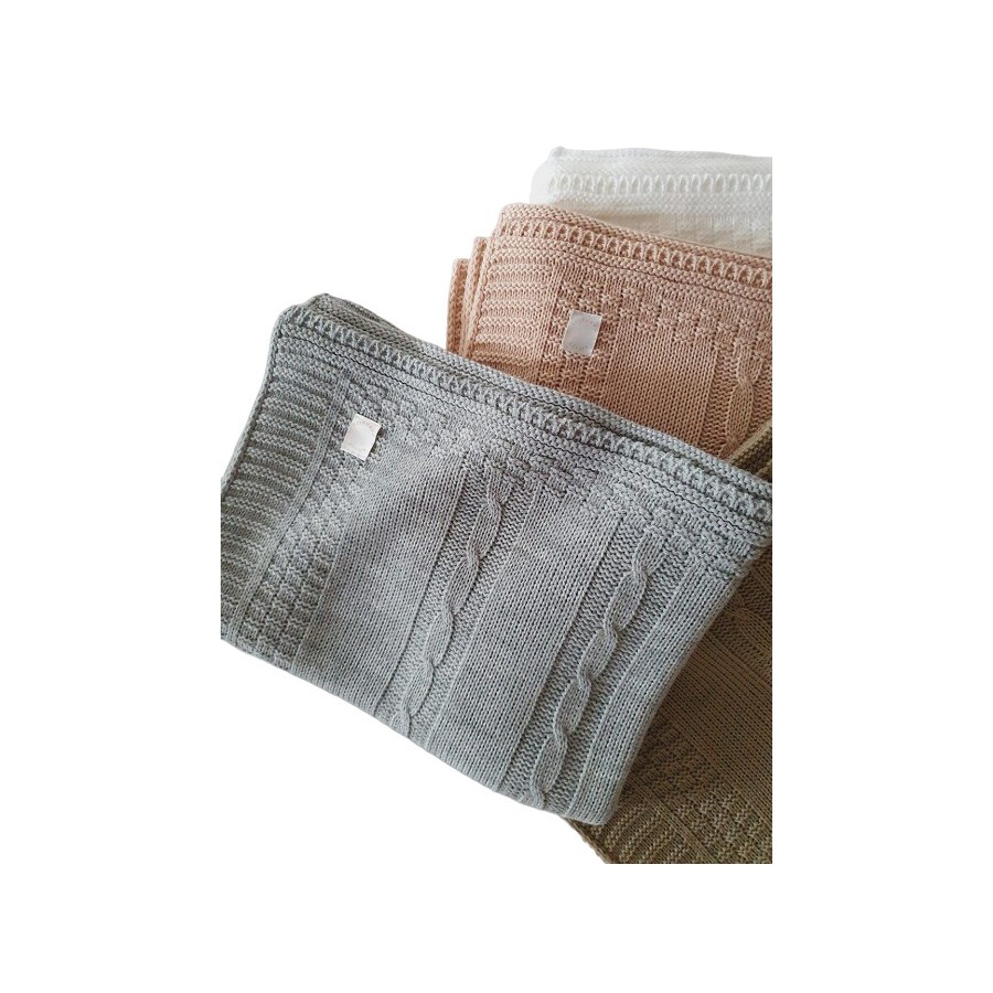 Manta Aurora Gris Little Paradise