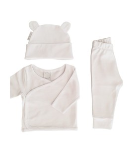 Ajuar Pima White Bear Talle RN Little Paradise