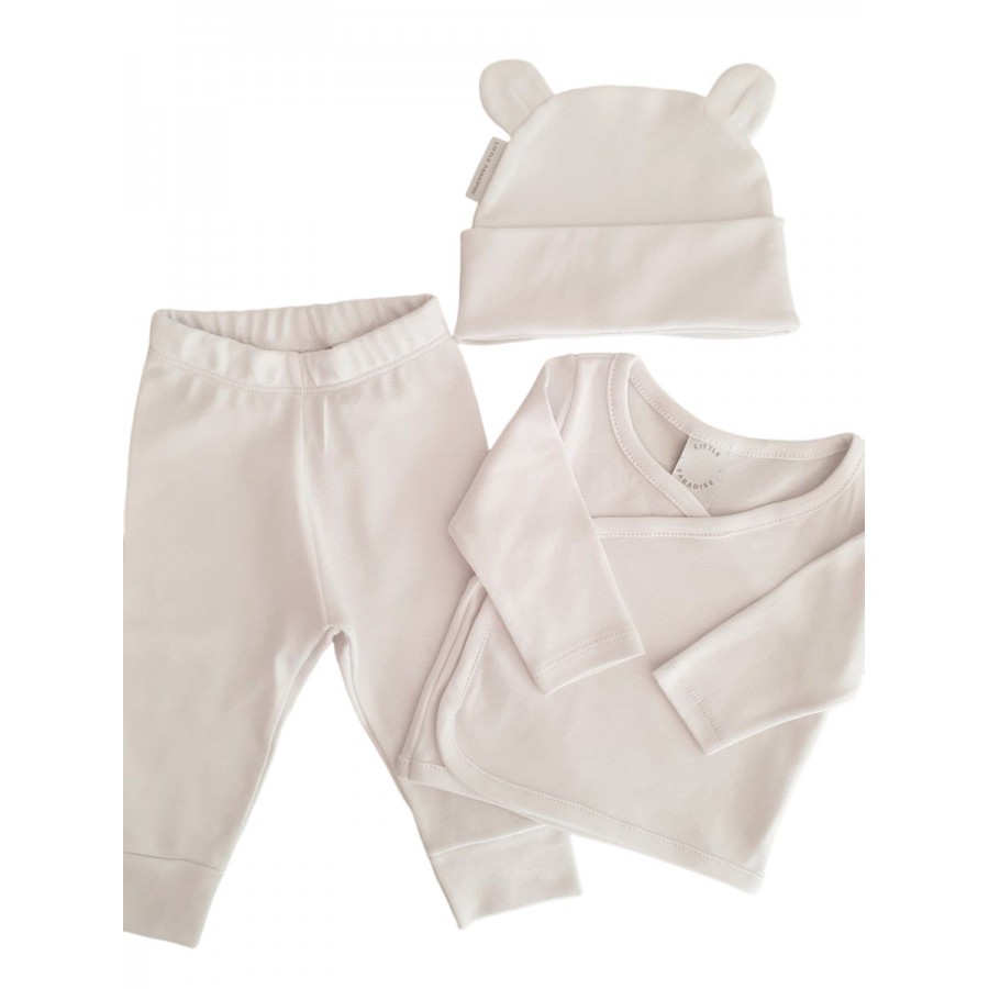 Ajuar Pima White Bear Talle RN Little Paradise