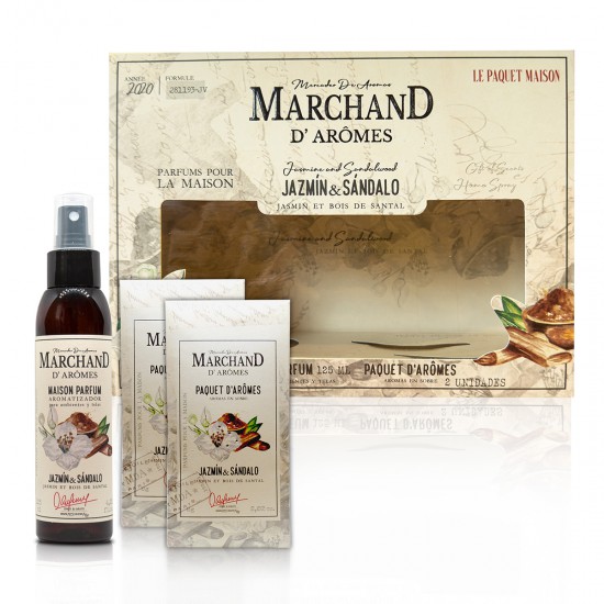 Le Paquet Maison Marchand D Aromes Jazmín y Sándalo