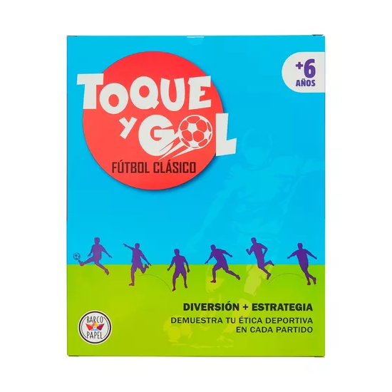 Juego De Mesa Toque Y Gol Barco De Papel