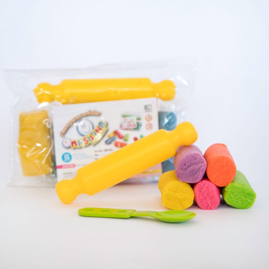 Set de 5 Sticks de Masa con Accesorios para Moldear Masilina
