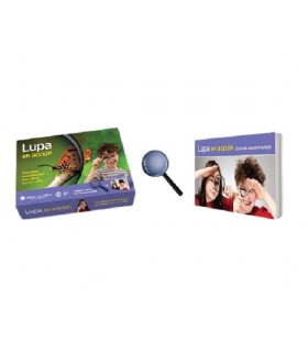 Lupa con Guia de Experimentos