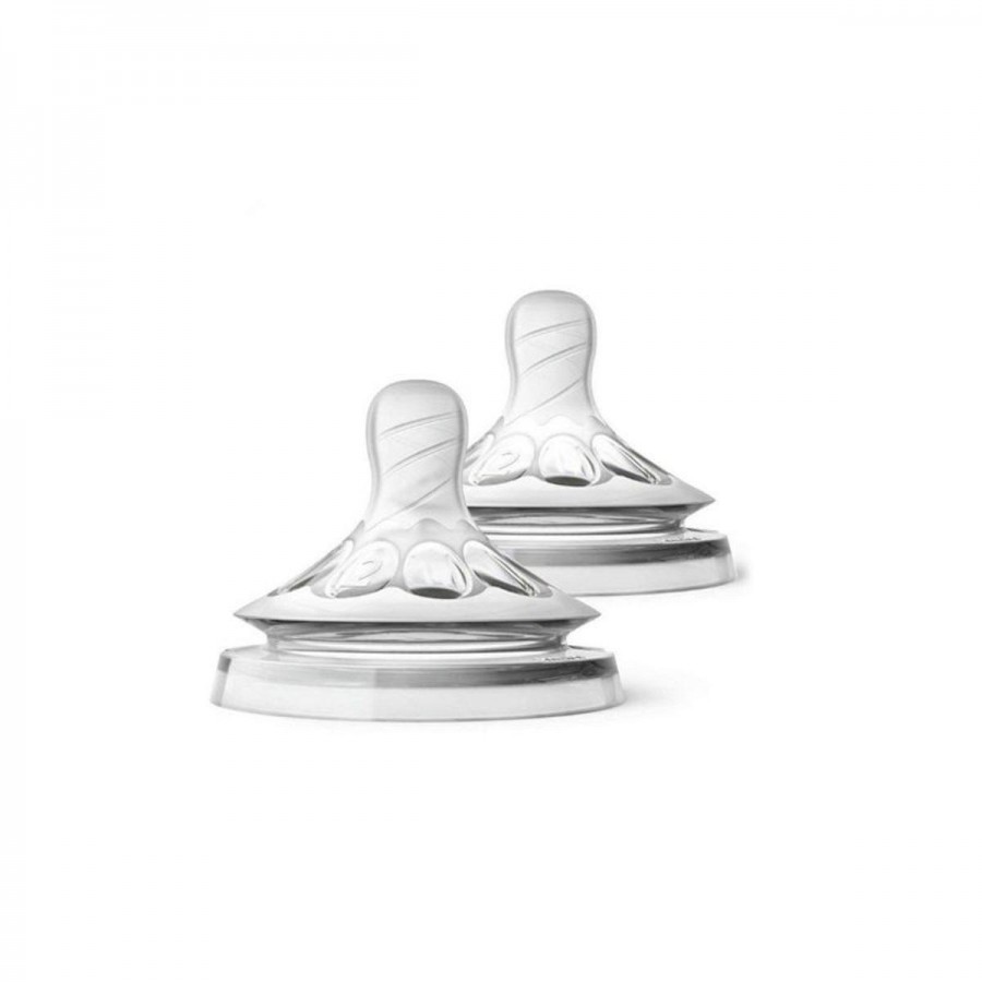 Tetina Natural Lenta 1M Avent x 2