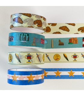 Washi Tape Que Lindo Mi País x4