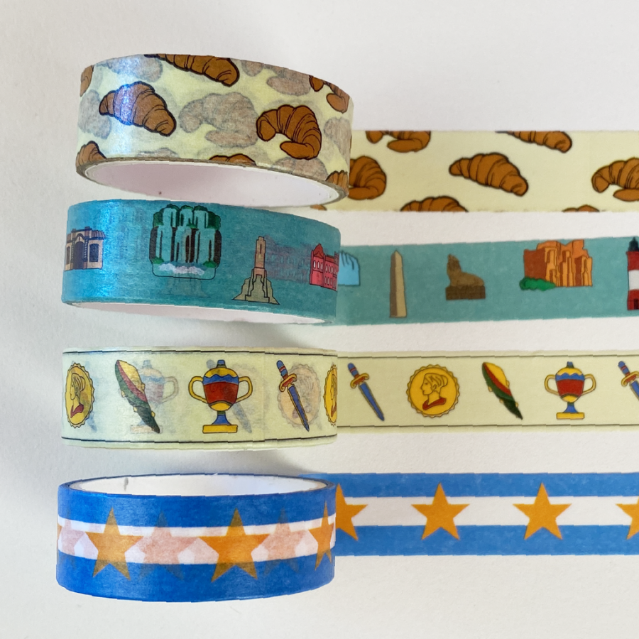 Washi Tape Que Lindo Mi País x4