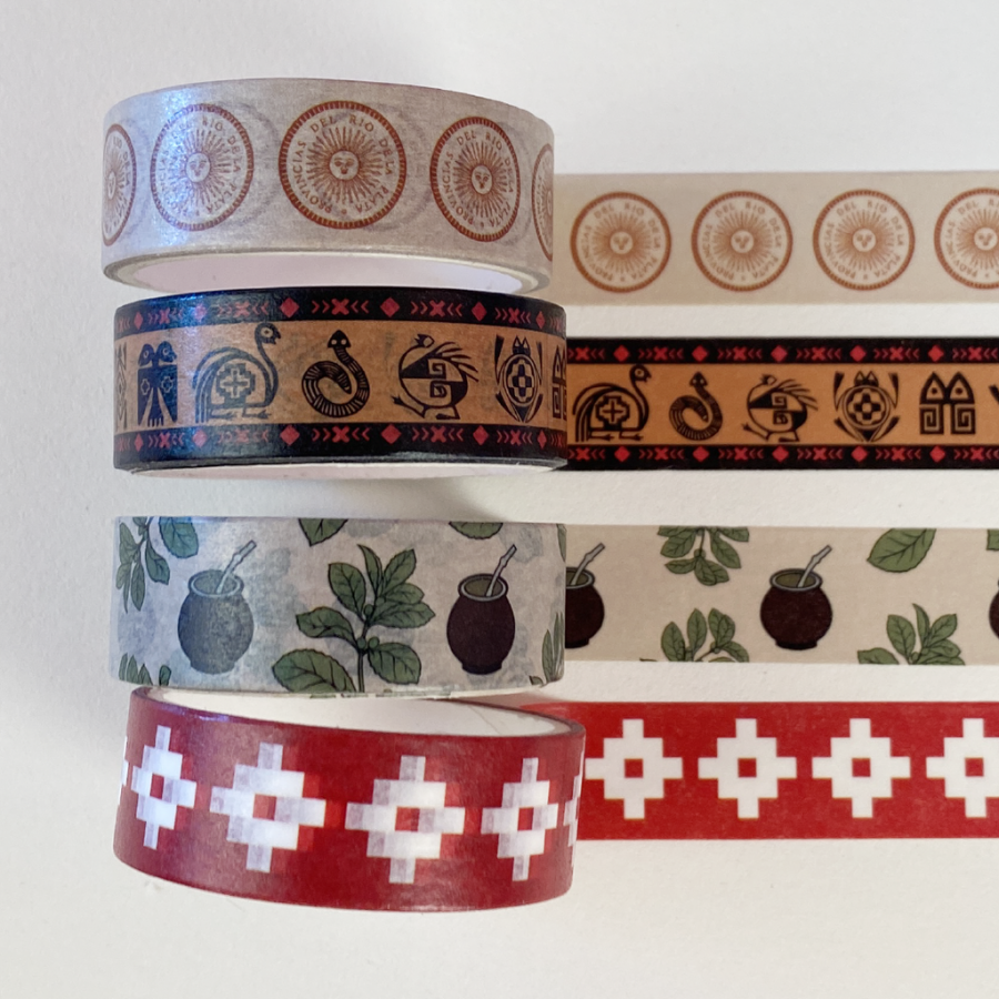Washi Tape Campo x 4