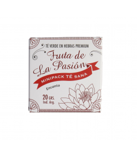 Te Mini Packs 20 Gr. Fruta De La Pasion