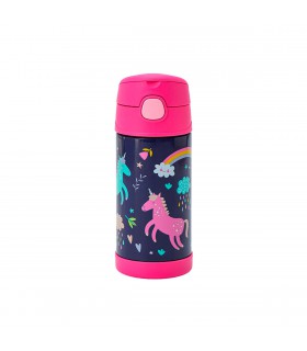 Botella Térmica con Sorbete Thermos Funtainer 355 ml Unicornio