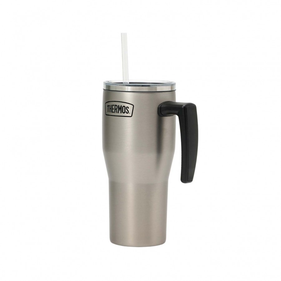 Taza Térmica con Asa y Sorbete Thermos Classic 850 ml Acero